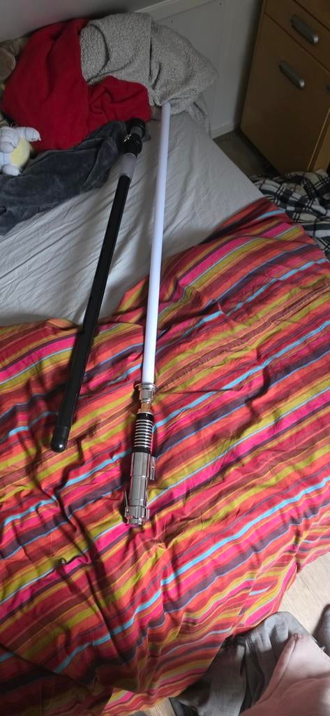Neopixel Lightsaber - Zo goed als nieuw, Verzamelen, Star Wars, Ophalen, Zo goed als nieuw, Replica