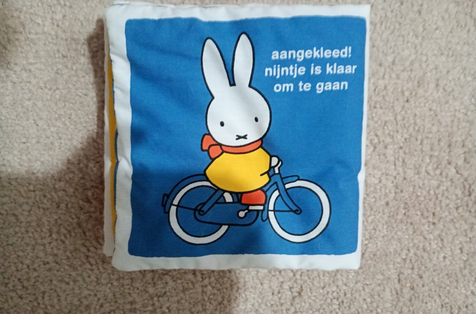 Nijntje stoffen boek - leren aankleden, Ophalen of Verzenden