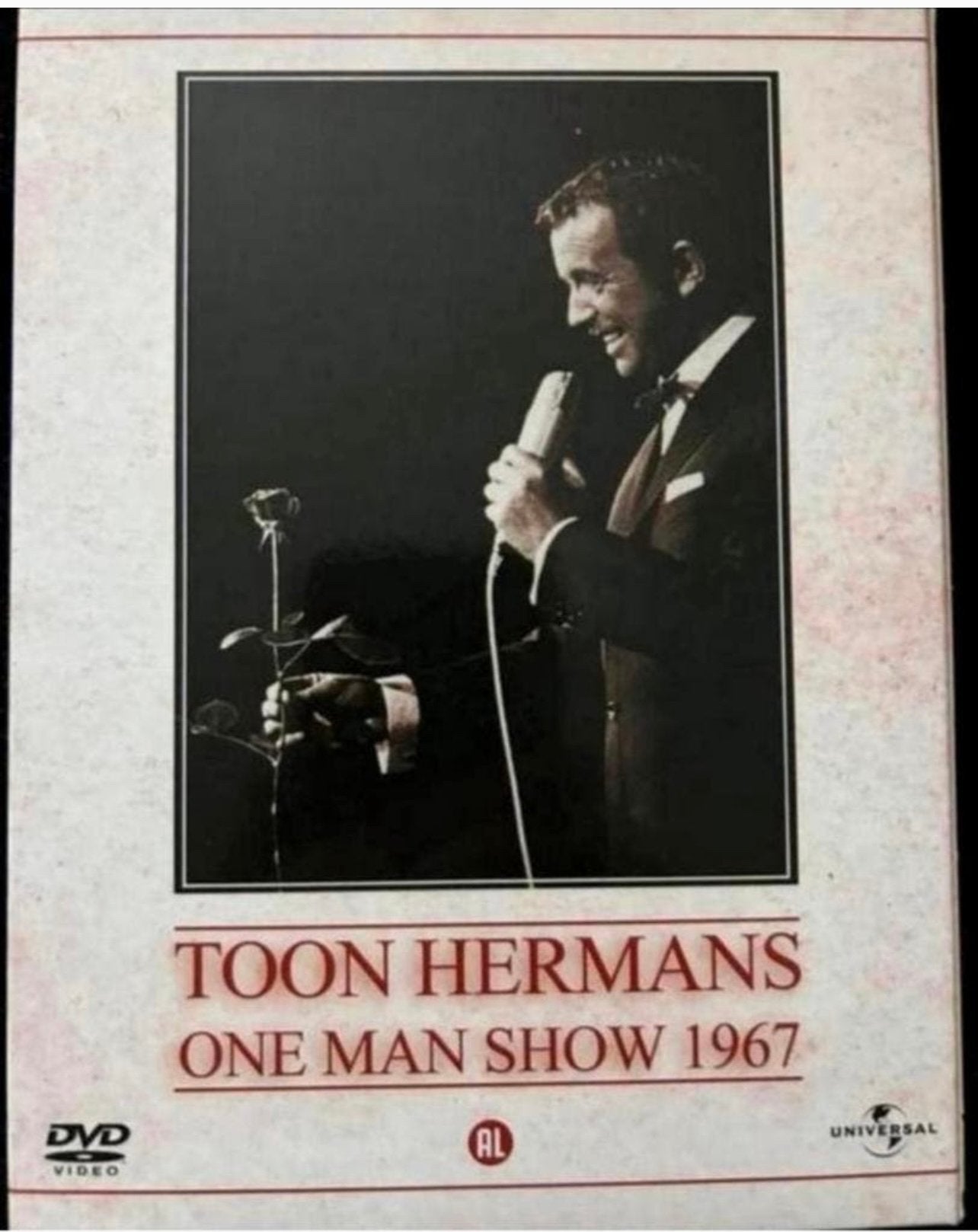 Toon Hermans One man show 1967 Met mini poster DVD, Alle leeftijden, Ophalen of Verzenden, Gebruikt, Stand-up of Theatershow