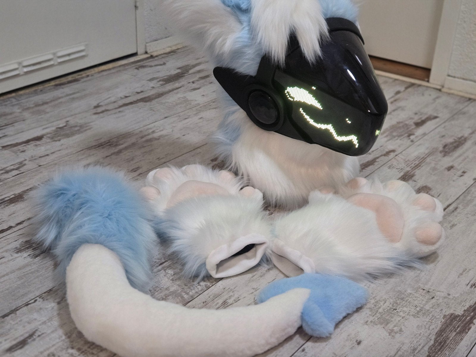 Fursuit protogen partial, Ophalen of Verzenden, Nieuw