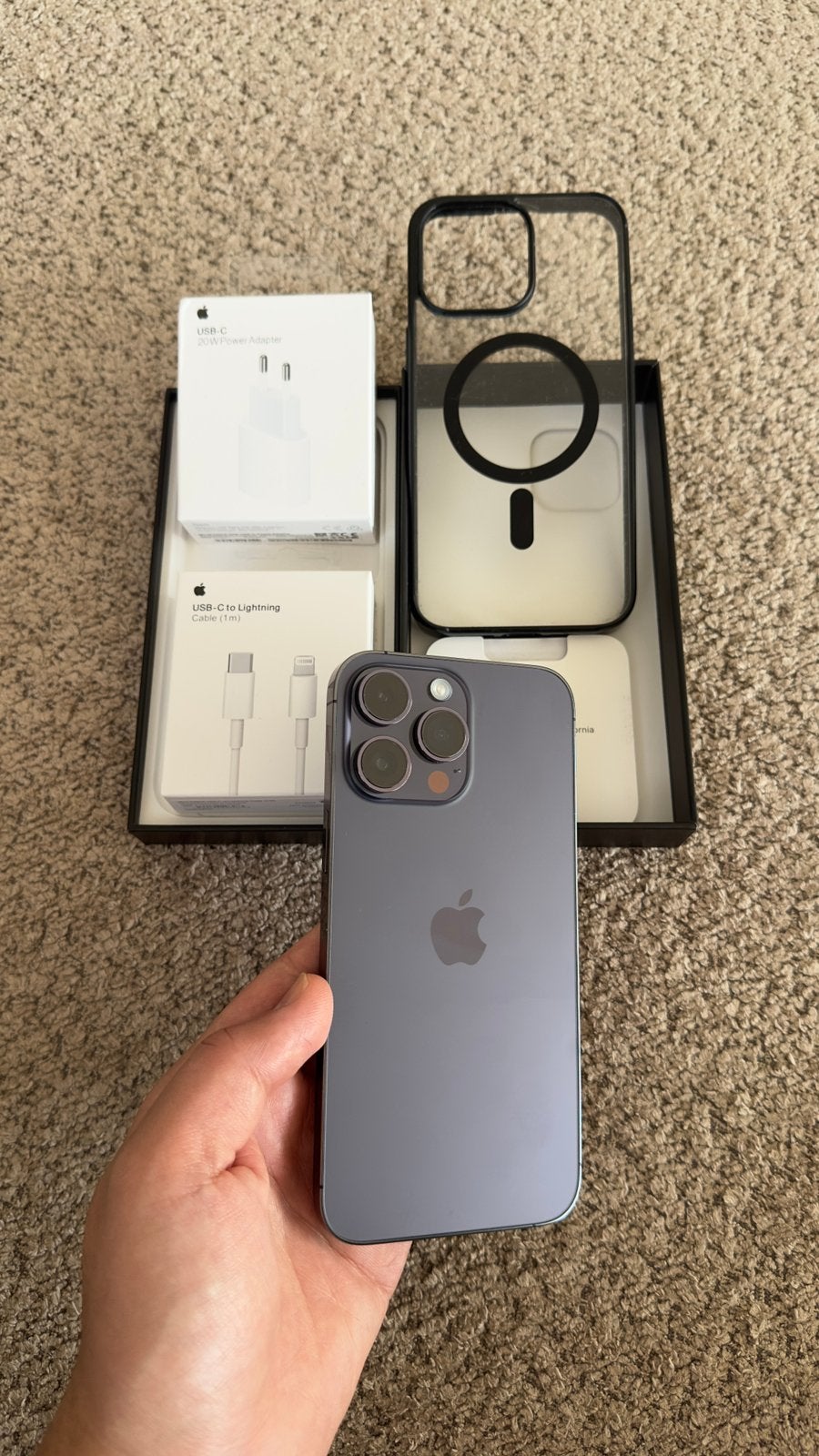 iPhone 14 Pro Max 128GB – Paars – Uitstekende staat, Telecommunicatie, Mobiele telefoons | Apple iPhone, Ophalen, 128 GB, Zwart