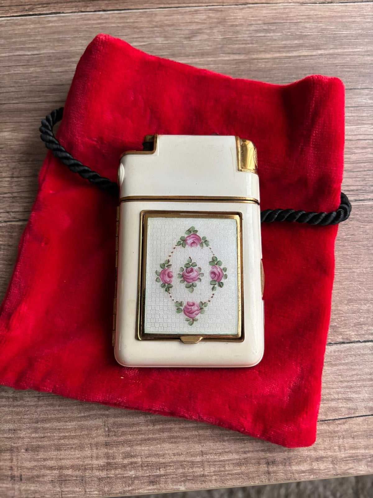 Zeldzame Vintage Marathon "Slide-A-Lite" 3-in-1 Vanity Set, Ophalen of Verzenden, Zo goed als nieuw, Sigarenbandjes