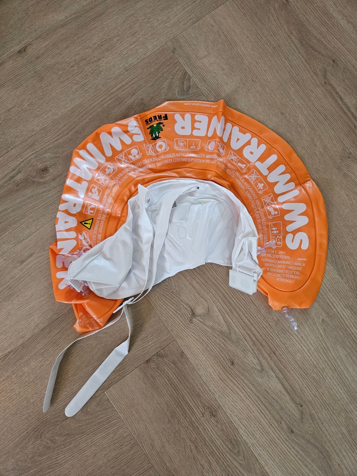 Freds Swimtrainer Classic - Zwemband Baby Oranje, Ophalen of Verzenden, Zo goed als nieuw, Overige typen