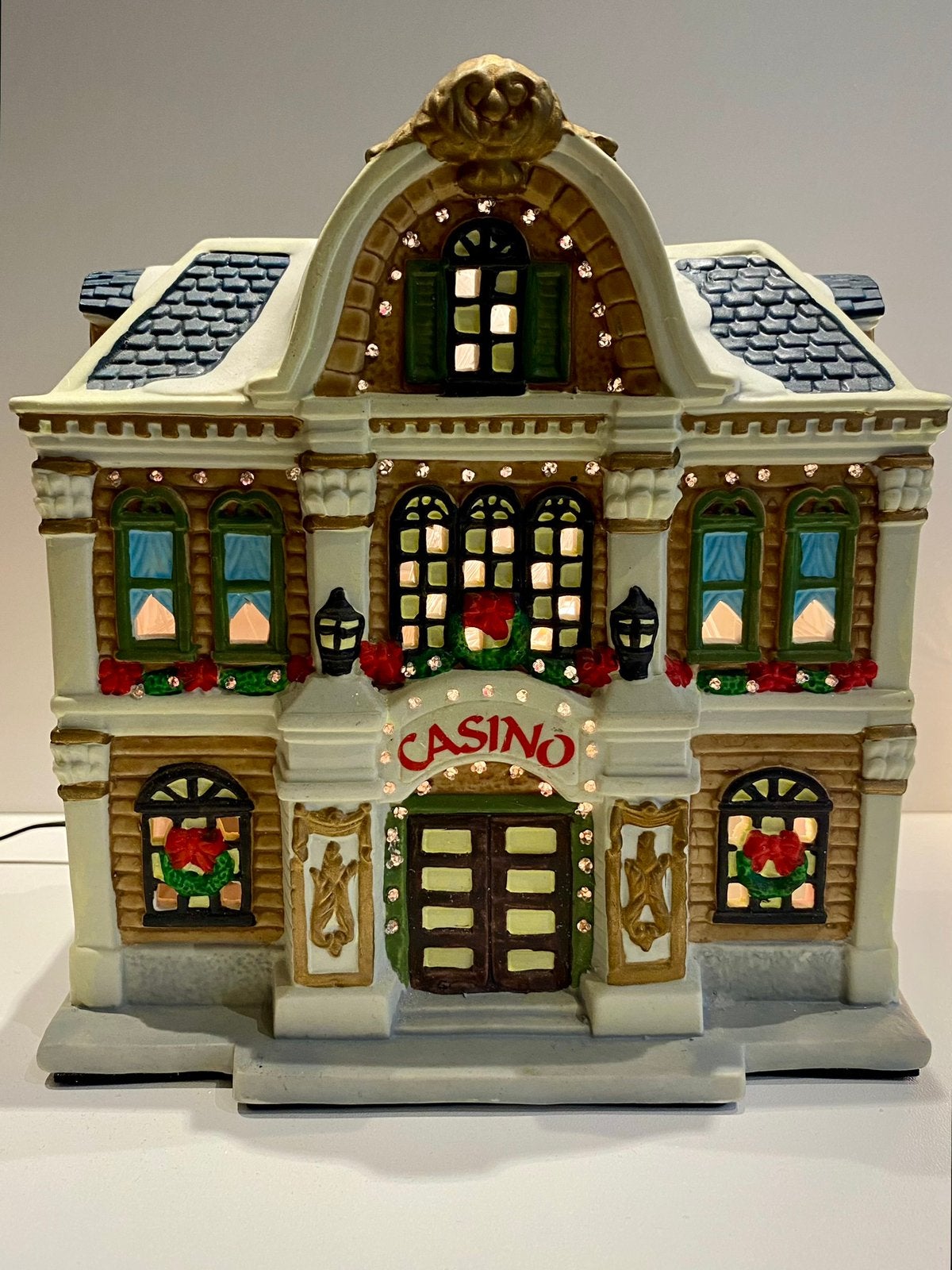 Dickensville Collectibles Casino (Fiber Verlichting), Verzenden