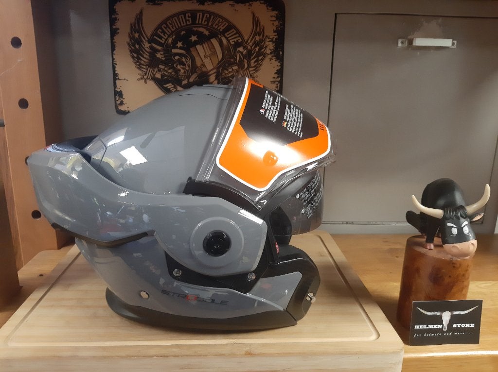 Beon Stradale systeemhelm XXL nardo grey motor scooter helm, Pascalstraat 6 1704 RD Heerhugowaard, Systeemhelm, Dames, Ophalen of Verzenden