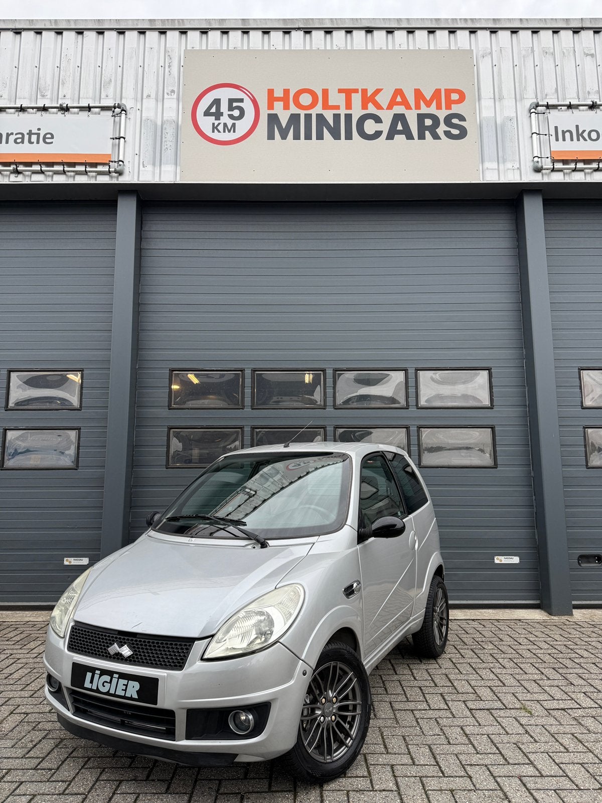 Ligier X-Too R Brommobiel 45KM / ZILVER / DCI / 2011 / SPORT, Ophalen, Holtkampminicars@gmail.com, Gebruikt, Ligier