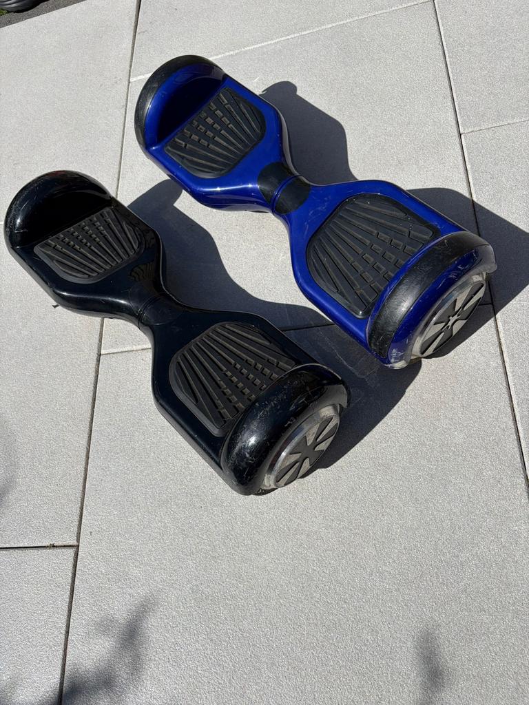 Hoverboard - Zwart en Blauw, Ophalen of Verzenden, Gebruikt, Overige typen
