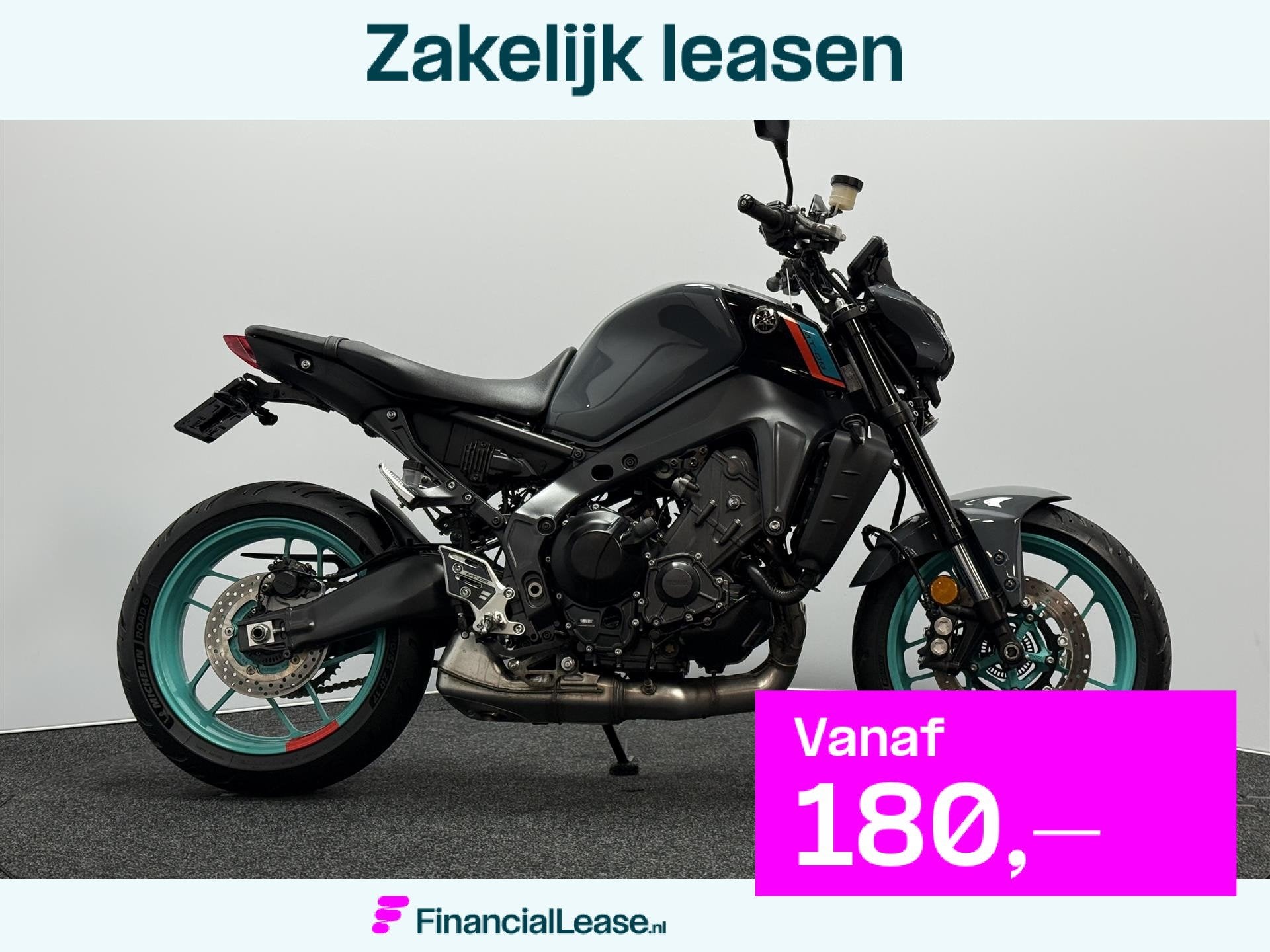 Yamaha MT 09 ABS, Bedrijf, ABS, 12 t/m 35 kW, Naked bike