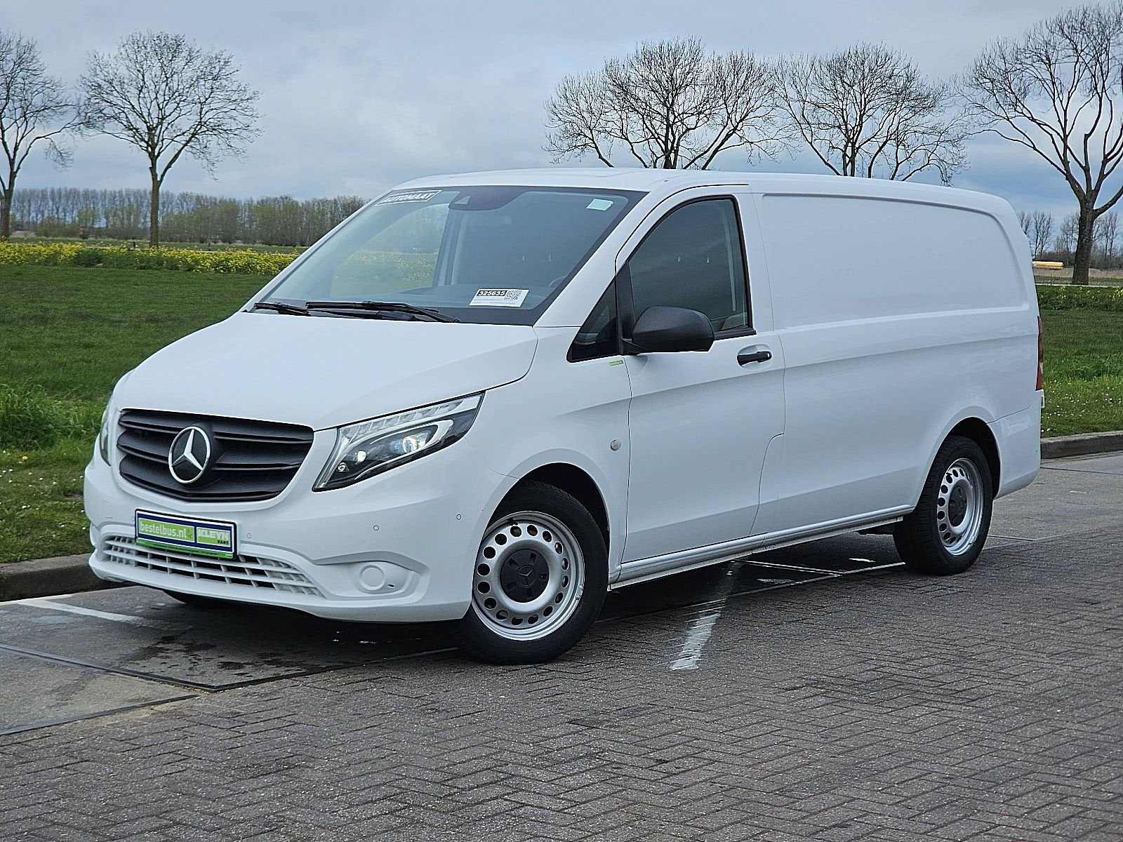 MERCEDES-BENZ VITO 119 CDI l2 led navi automaat, Auto's, Bestelauto's, Achterwielaandrijving, Gebruikt, Euro 6, Wit