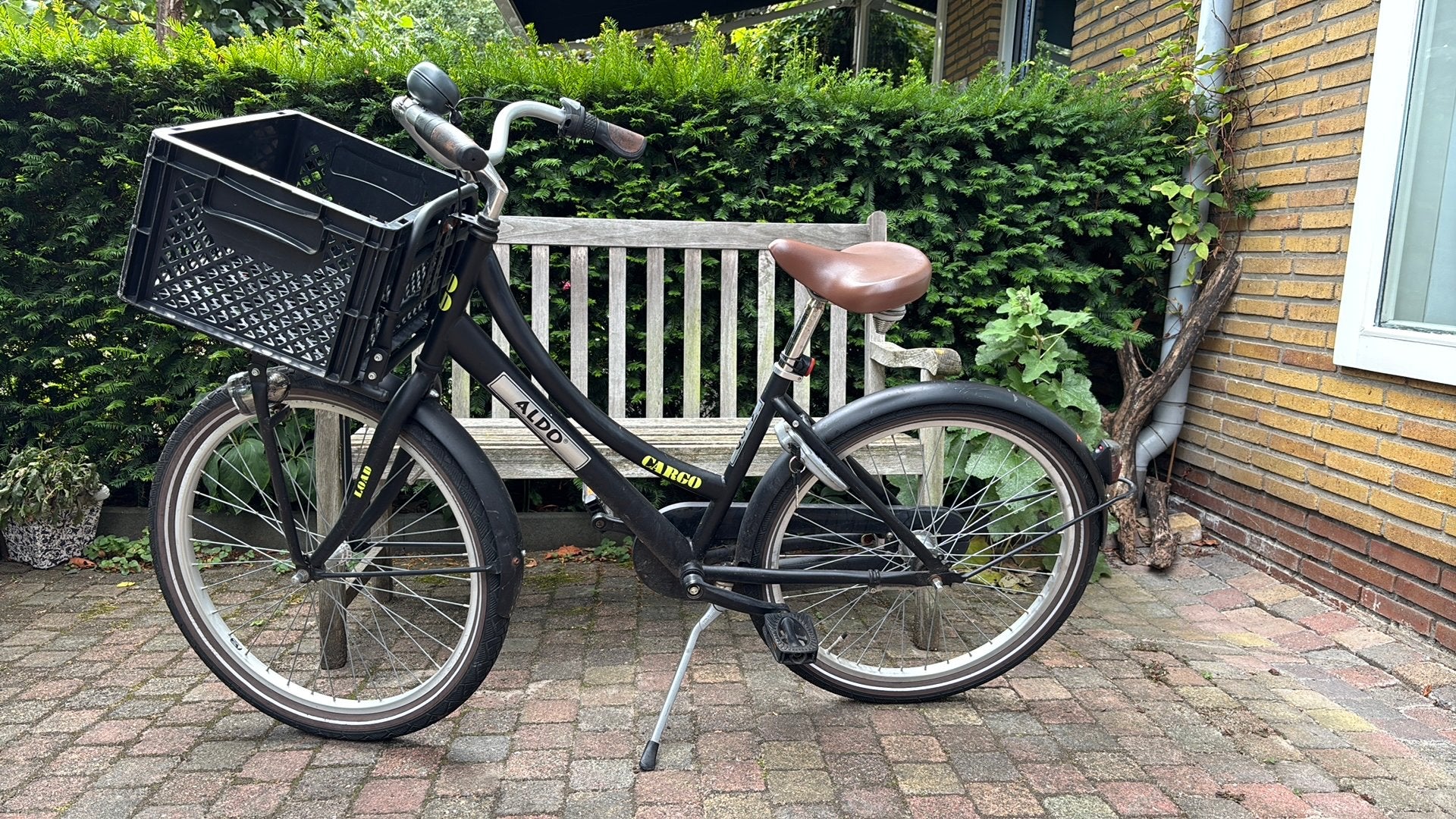 Aldo Cargo Load kinderfiets zwart, Ophalen, Gebruikt, 20 inch of meer