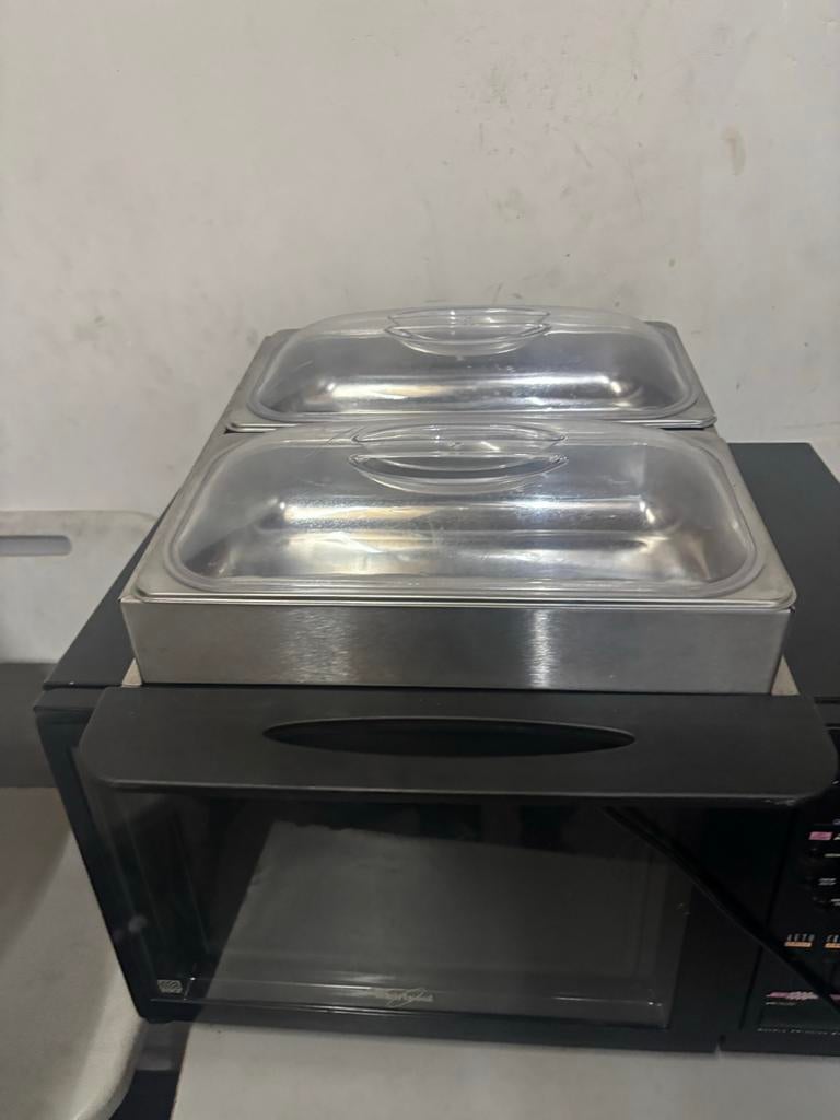 Elektrische chafing dish/warmhoudbakken, Ophalen of Verzenden, Gebruikt
