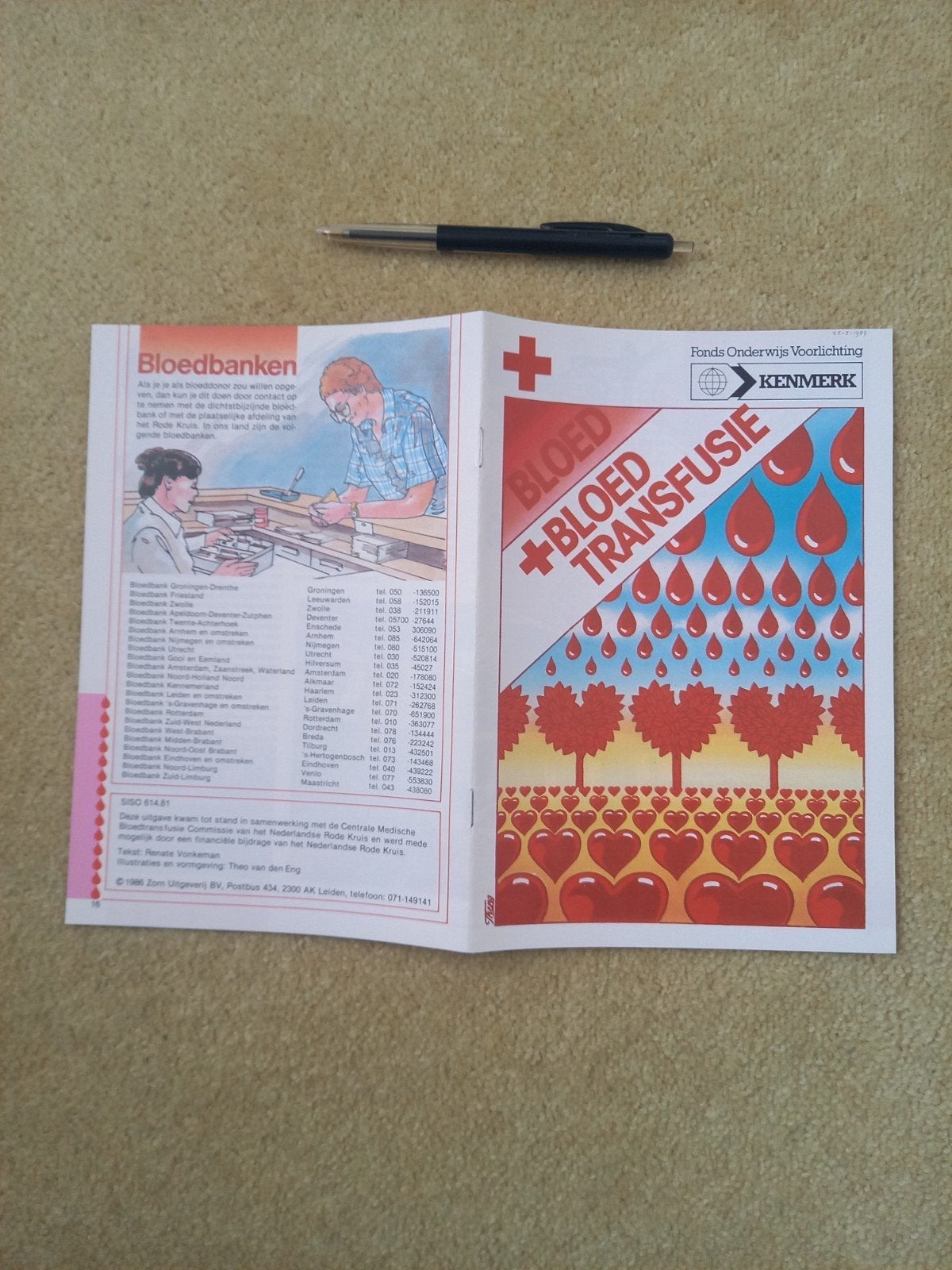 BLOEDTRANSFUSIE - Kern 1986- Zorn, Verzenden, 1980 tot heden, Tijdschrift