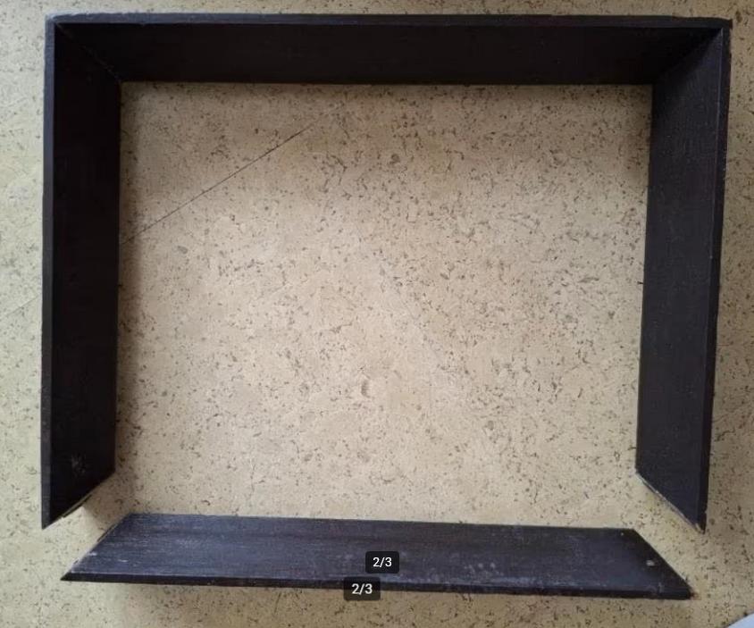 houten lijst, Huis en Inrichting, Woonaccessoires | Lijsten, Ophalen of Verzenden, Hout, Minder dan 50 cm, Minder dan 50 cm