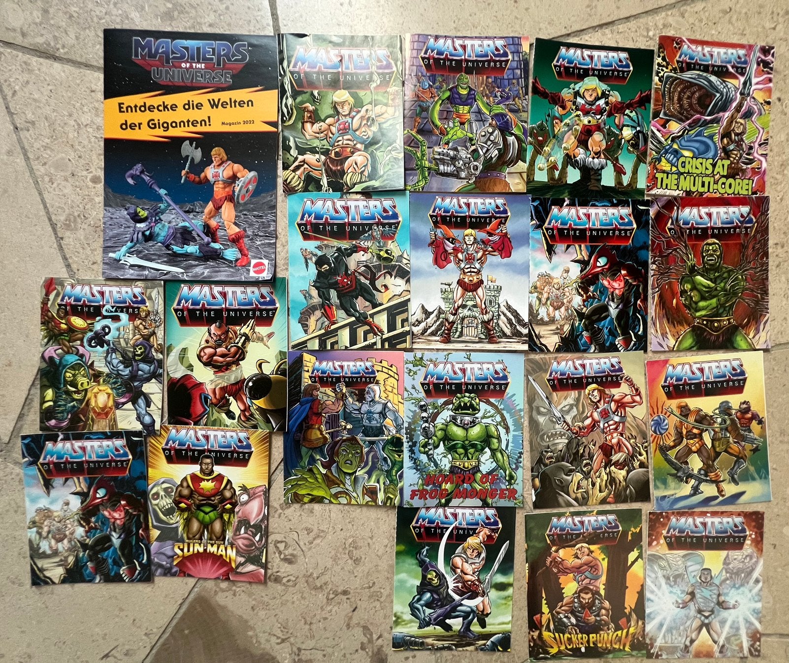 Mini comics magazine origins masters of the universe heman, Verzamelen, Ophalen of Verzenden, Zo goed als nieuw