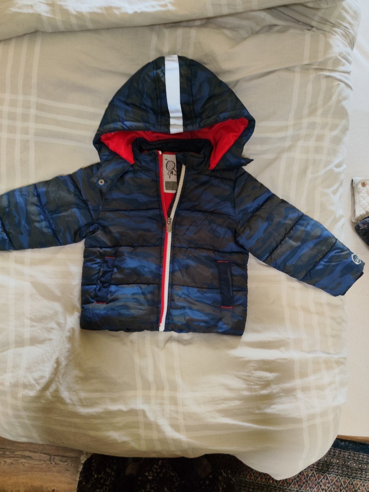 quapi blauwe winterjas 92, Ophalen of Verzenden, Meisje, Jas