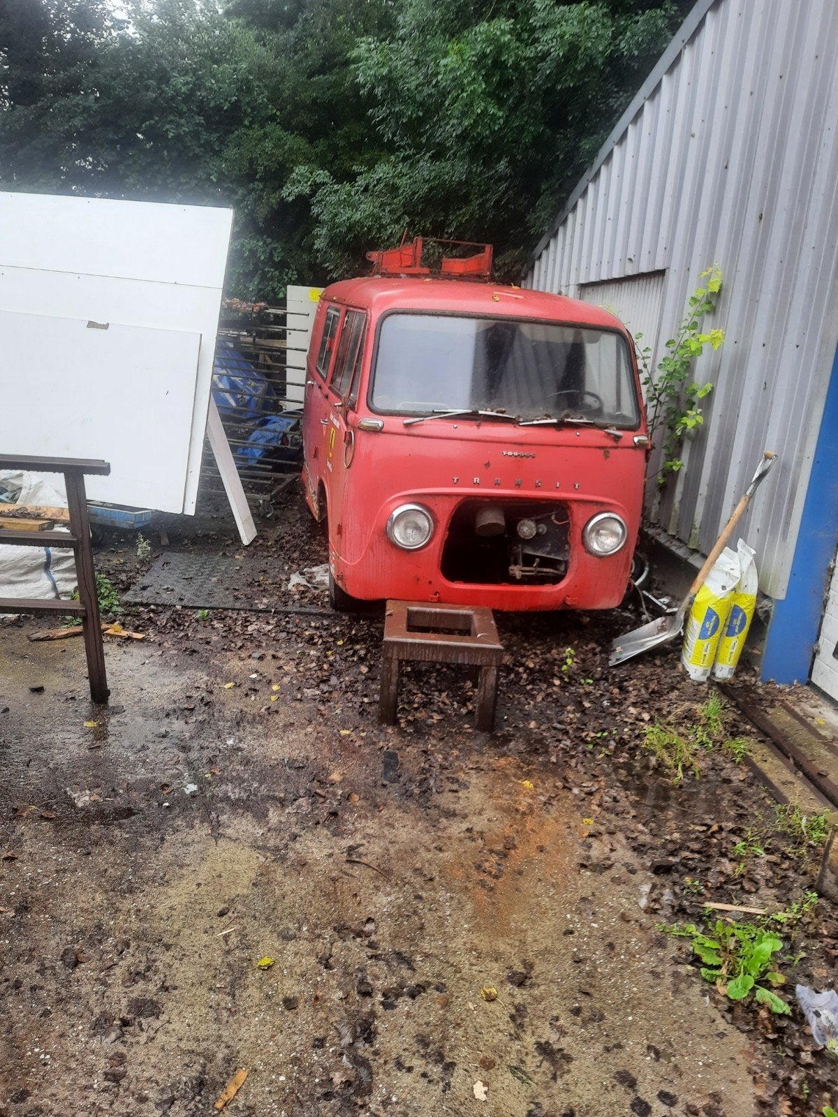 Transit taunus fk 1000 fk1200 busjes, Ophalen of Verzenden, Bumper