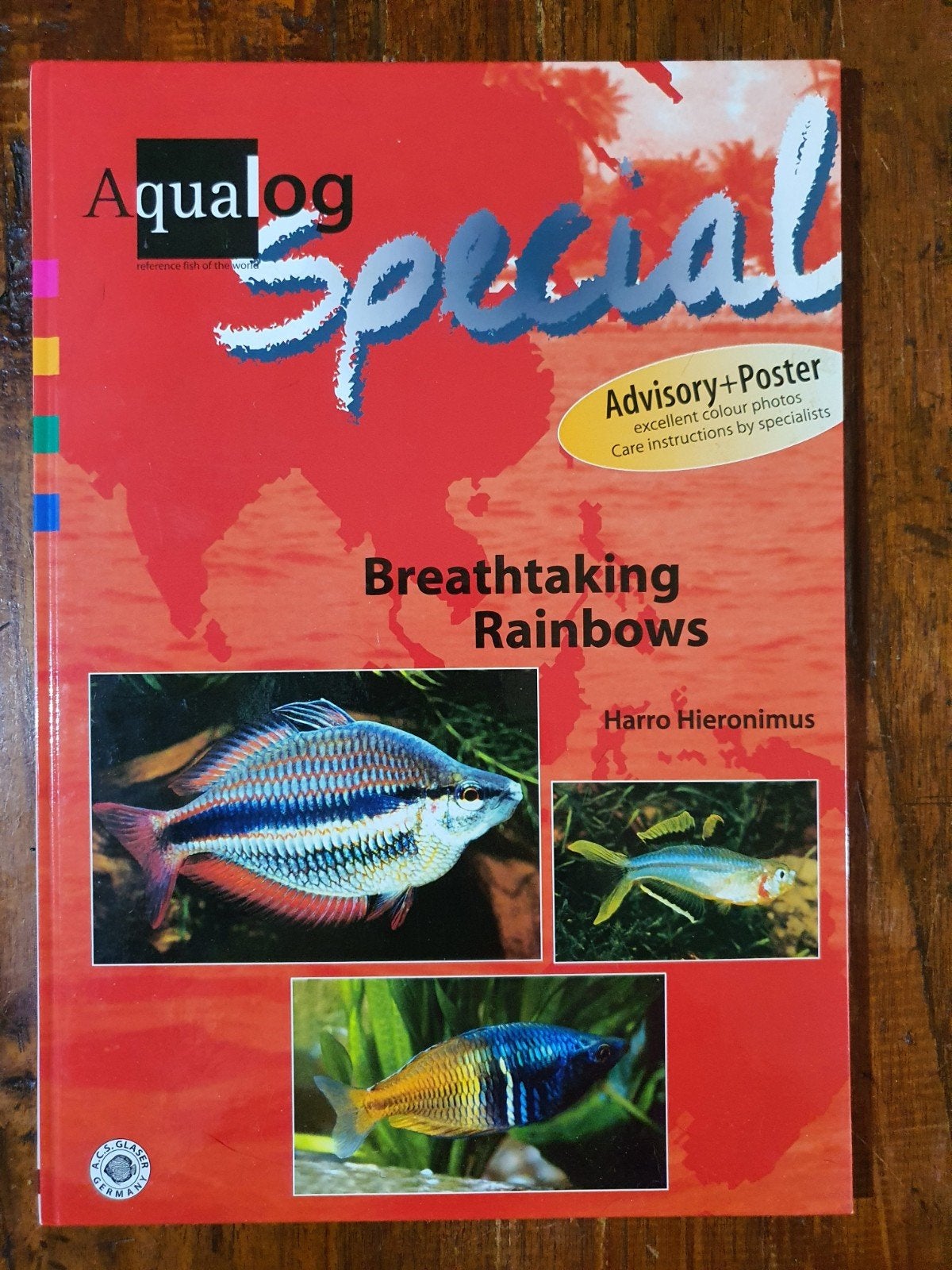 Regenboog vissen. Aqualog. Met poster. Nieuw!, Ophalen of Verzenden, Nieuw, Vissen