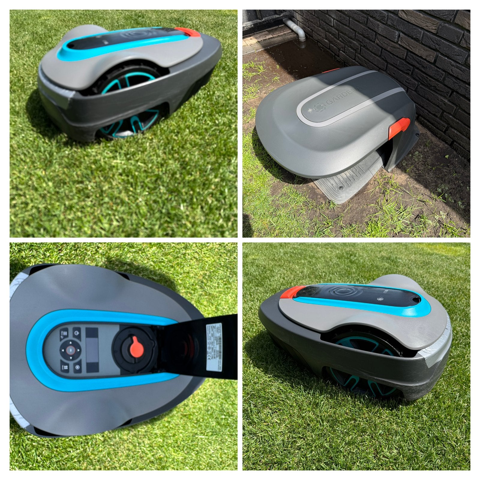 Gardena robotmaaier, Sileno City 600 (max 600m2) incl garage, Tuin en Terras, Robotmaaiers, Ophalen, Gebruikt, Minder dan 20 cm
