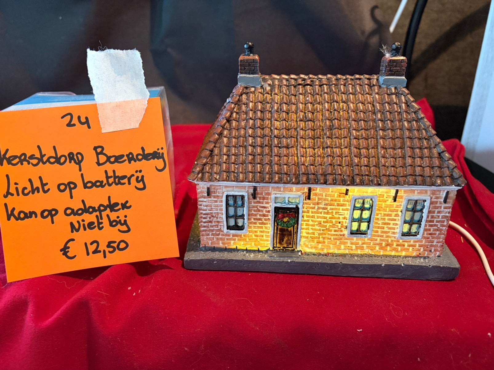 Kerstdorp intratuin boerderij, Ophalen, Zo goed als nieuw