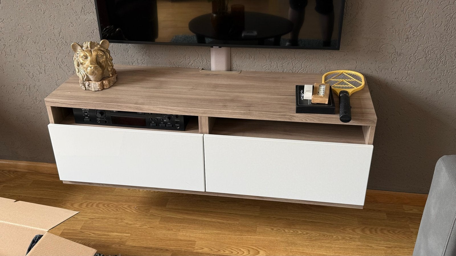 IKEA BESTÅ 2-vaks basiselement, 100 tot 150 cm, Ophalen of Verzenden, Zo goed als nieuw, Minder dan 100 cm