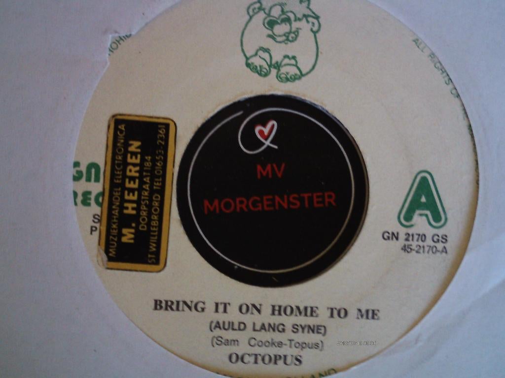 octopus -  bring it on home to me 29a, Inclusief obi, 7 inch, Single, Ophalen of Verzenden