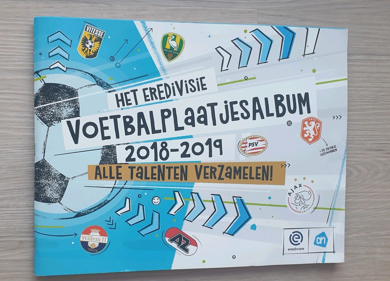 Het Eredivisie voetbalplaatjes album 2018-2019 AH no Panini, Ophalen, Zo goed als nieuw, Ajax, Poster, Plaatje of Sticker