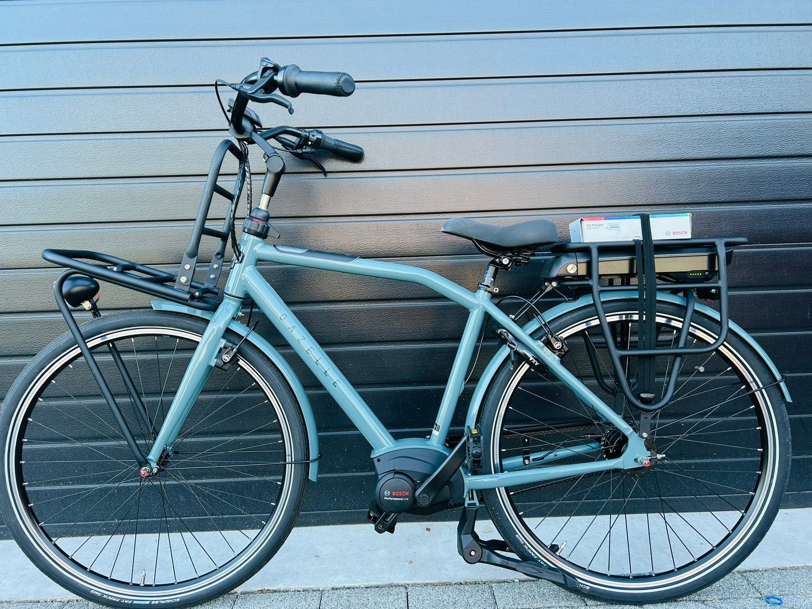 Nieuwe Gazelle Heavy Duty 49cm bosch performance belt drive, Fietsen en Brommers, Elektrische fietsen, 47 tot 51 cm, Ophalen of Verzenden