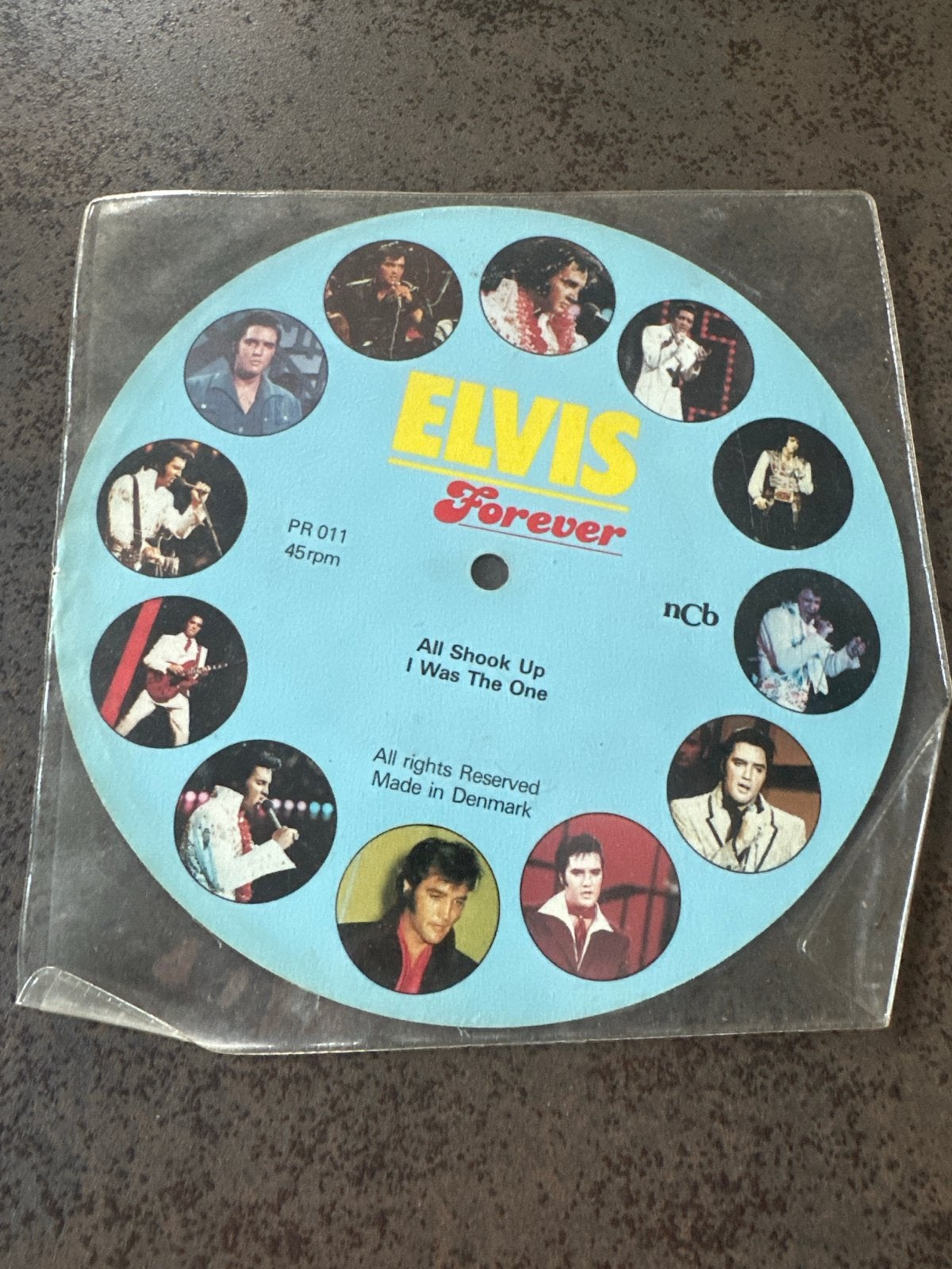 Elvis Forever Picture Disc - All Shook Up / I Was The One, Cd's en Dvd's, Vinyl Singles, Gebruikt, 7 inch, Ophalen of Verzenden