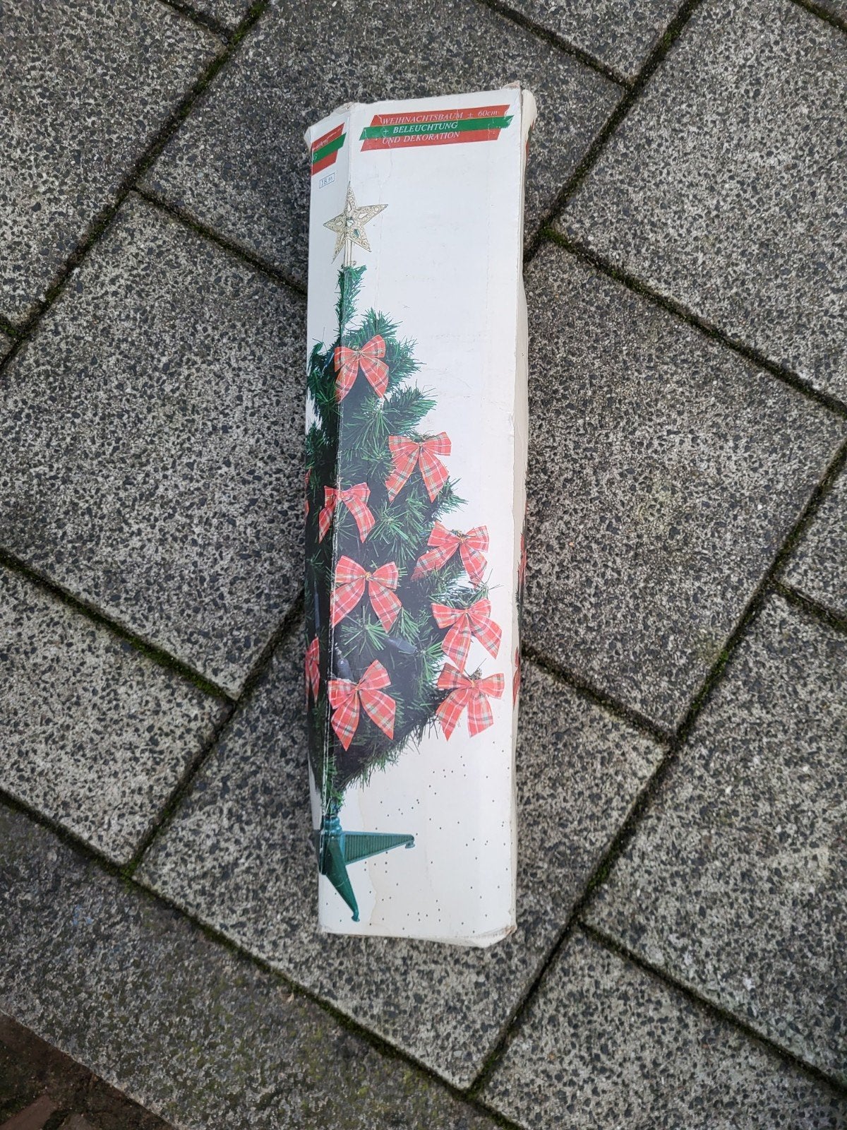 kerstboompje, Ophalen