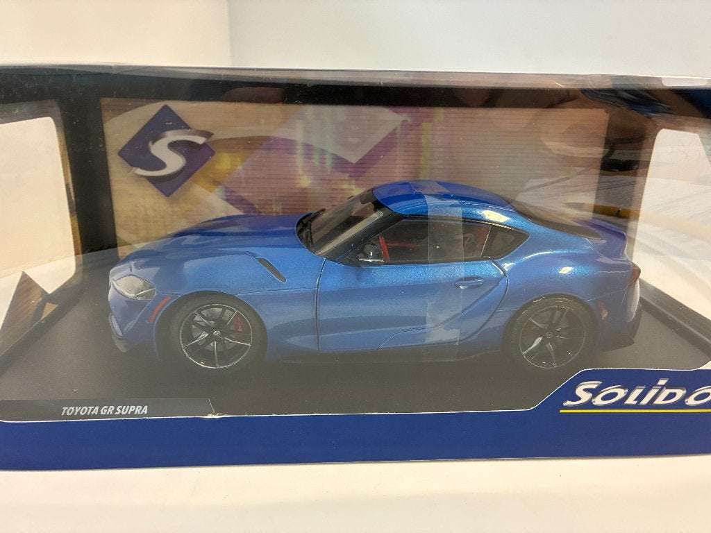 27259: Toyota GR Supra - 2021 - Solido 1:18, Hobby en Vrije tijd, Modelauto's | 1:18, Auto, Nieuw, Ophalen of Verzenden, 2 rue de l'Ecusson, Oxygène Sud commercial area, 56120 JOSSELIN, France