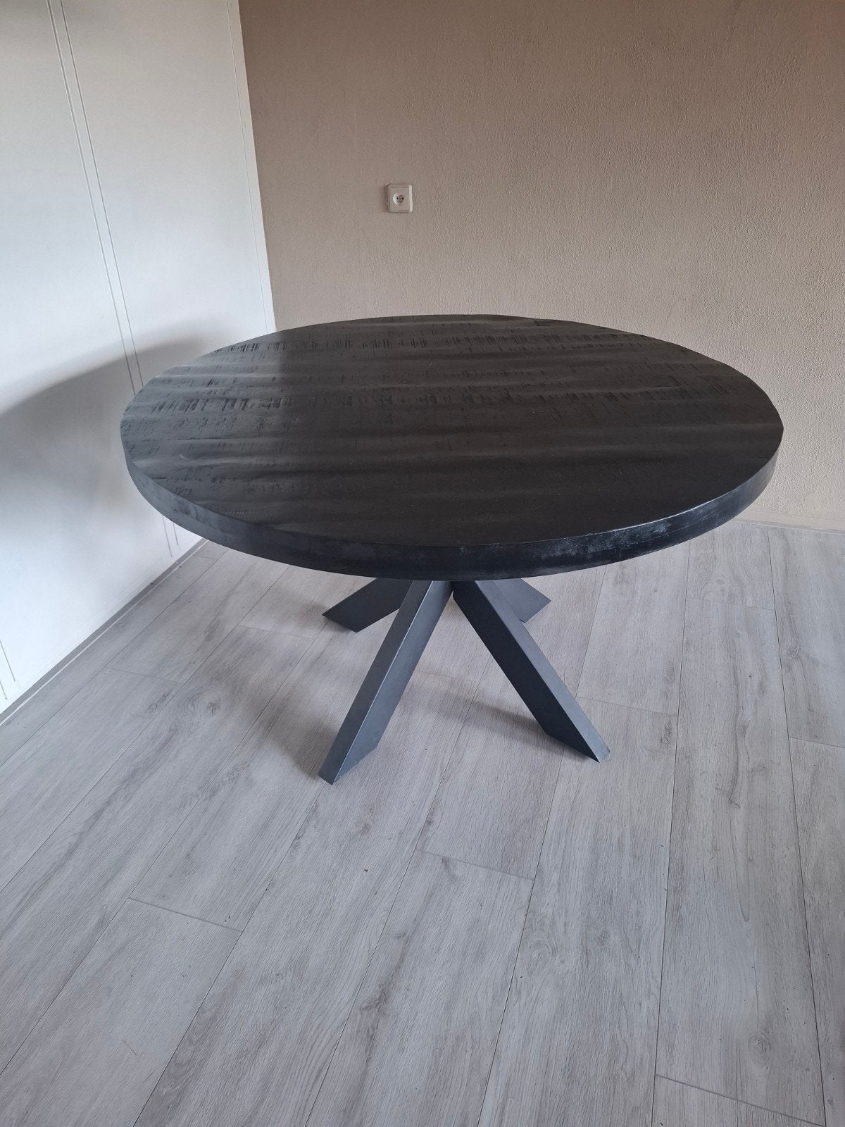 Ronde eettafel Huuus, 130 cm, goede staat, snel ophalen, Ophalen