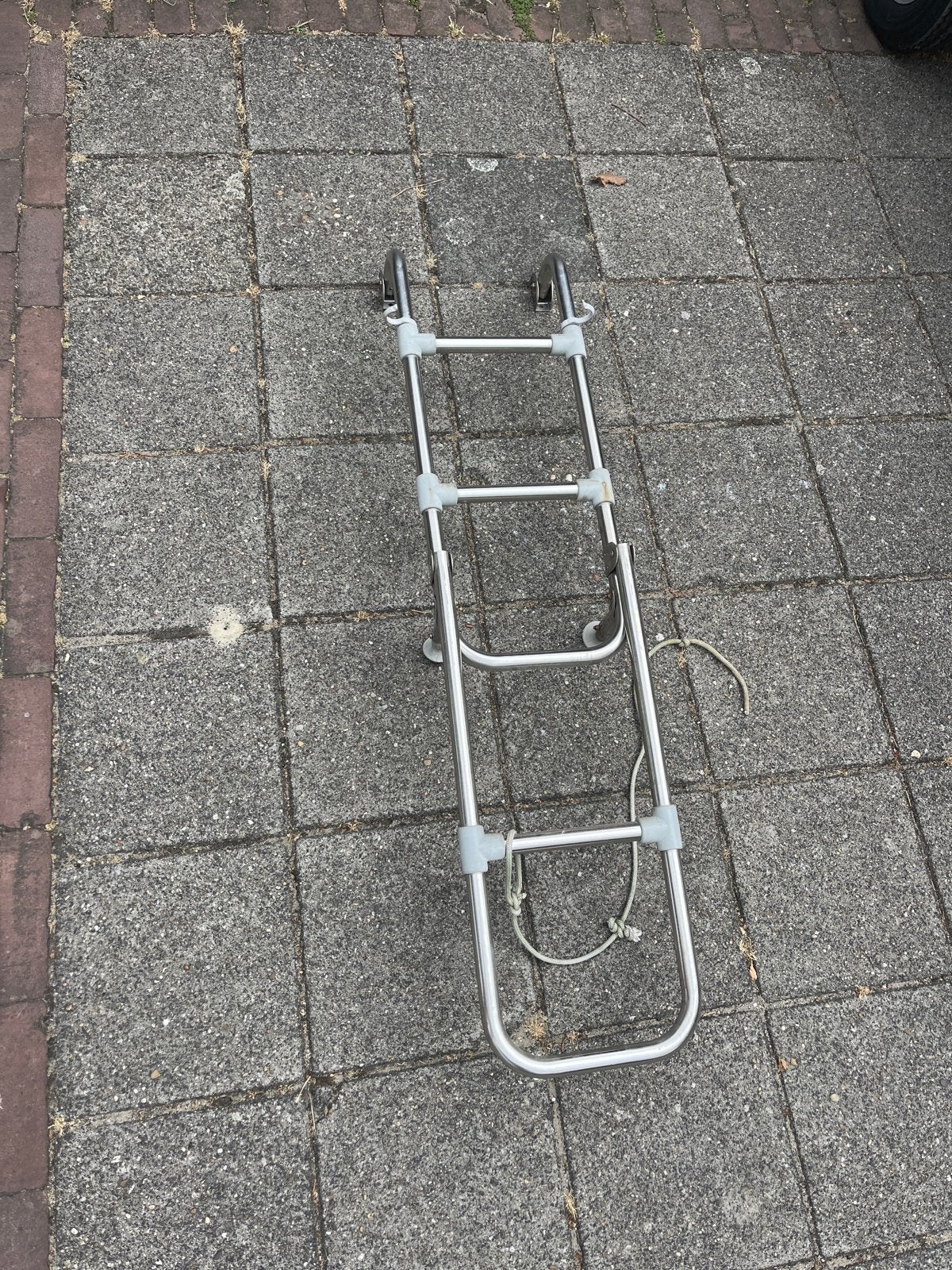 Opvouwbare bootladder / zwemtrap, Ophalen, Gebruikt, Ladder, Opvouwbaar of Inschuifbaar