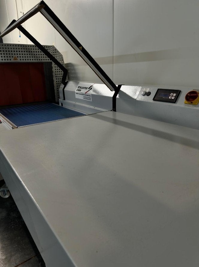 Professionele semi-automatische L-seal machine met krimptunn, Ophalen, Gebruikt, Duitsland, Profipacker