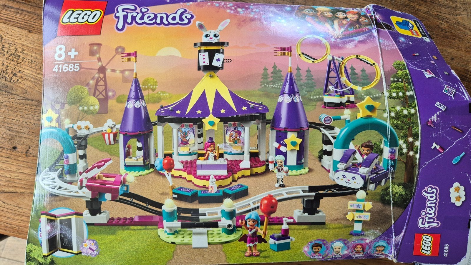 LEGO Friends 41685 Magische Kermisachtbaan, Ophalen of Verzenden, Gebruikt, Overige merken