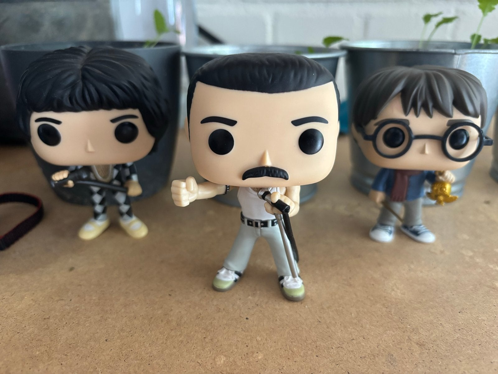 Funko Pop! Figuren: Freddie Mercury & Harry Potter, Ophalen, Zo goed als nieuw