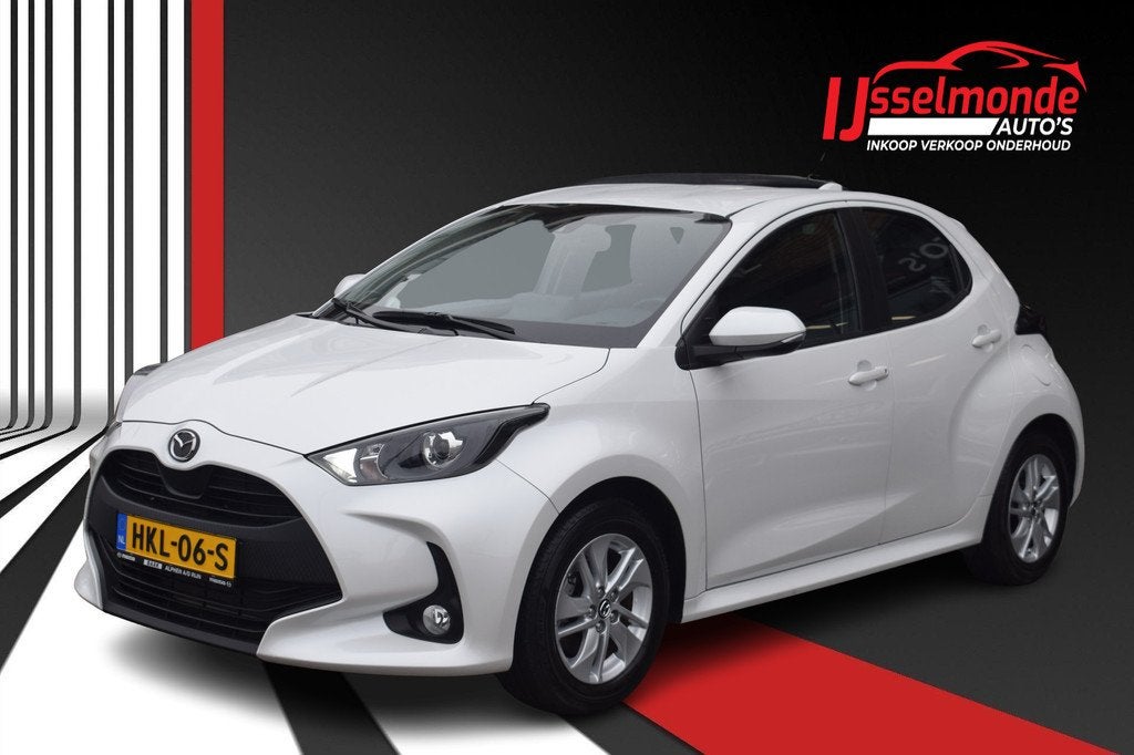 Mazda 2 Hybrid 1.5 Select Camera Stoel/Stuur verwarming Carp, Auto's, Mazda, Bedrijf, Te koop, ABS, Achteruitrijcamera, Adaptive Cruise Control
