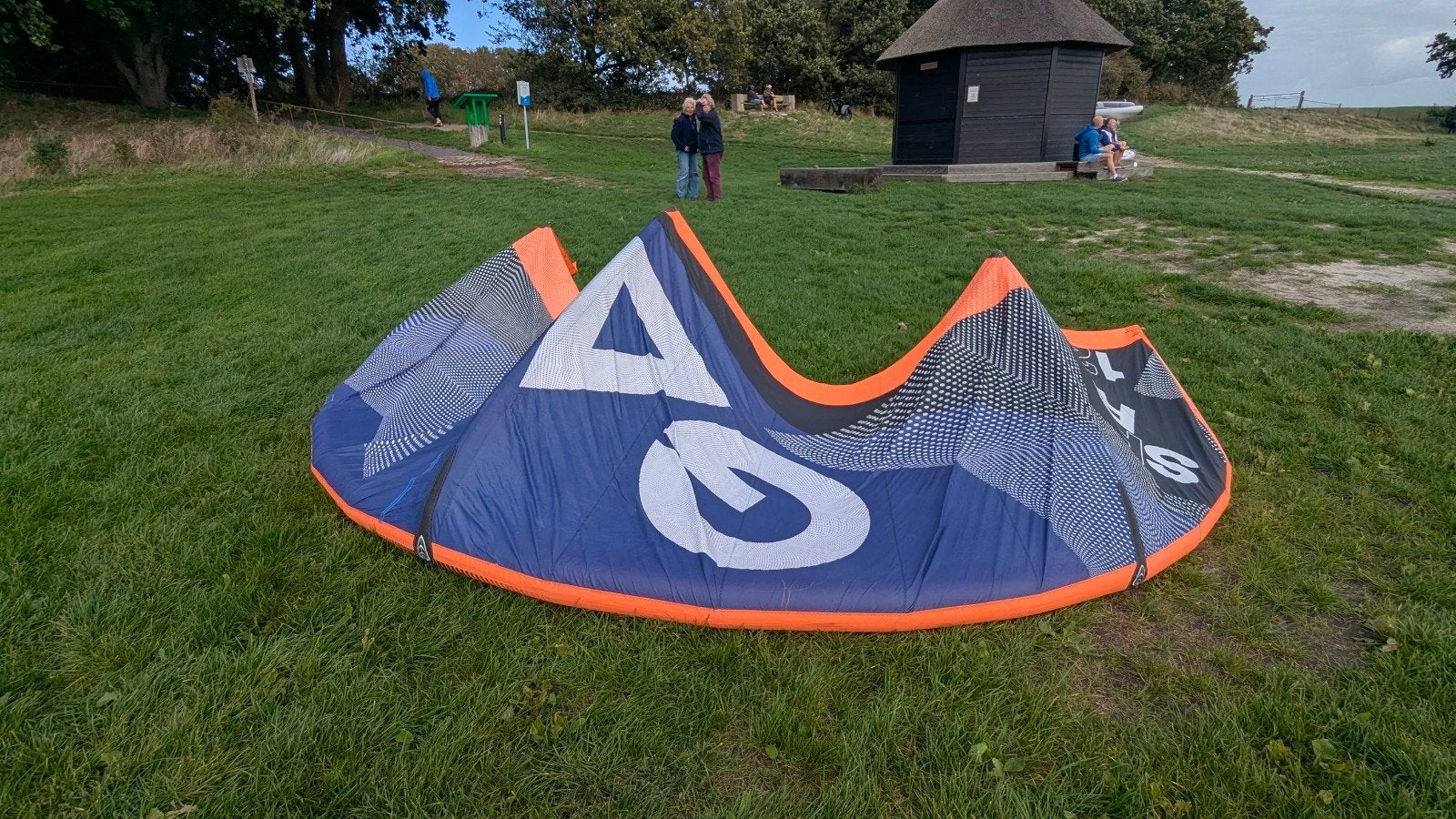 kite Gaastra spark 12m 2022, Geen board, Ophalen of Verzenden, Gebruikt, 12 m²