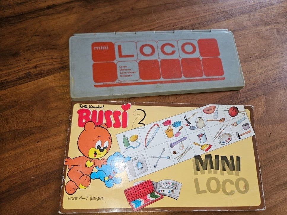 Mini Loco Bussi 2 - Educatief Spel voor 4-7 jaar, Ophalen of Verzenden, Gebruikt, Puzzelen