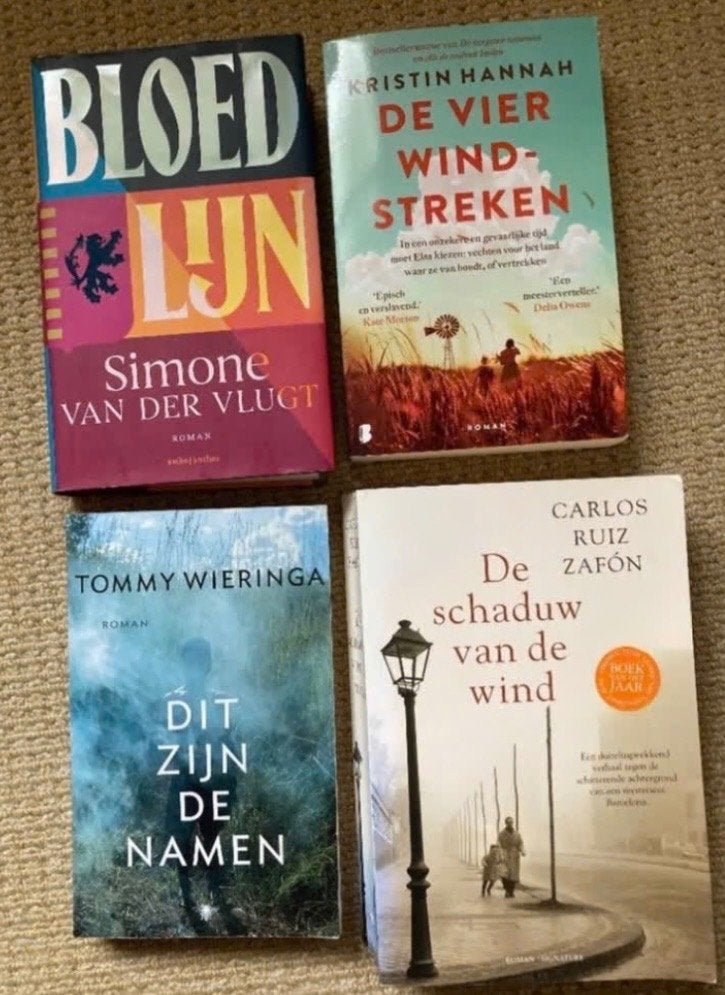 Diverse Romans: Simone van der Vlugt, Kristin Hannah e.a., Gelezen, Diverse auteurs, Ophalen of Verzenden, Nederland