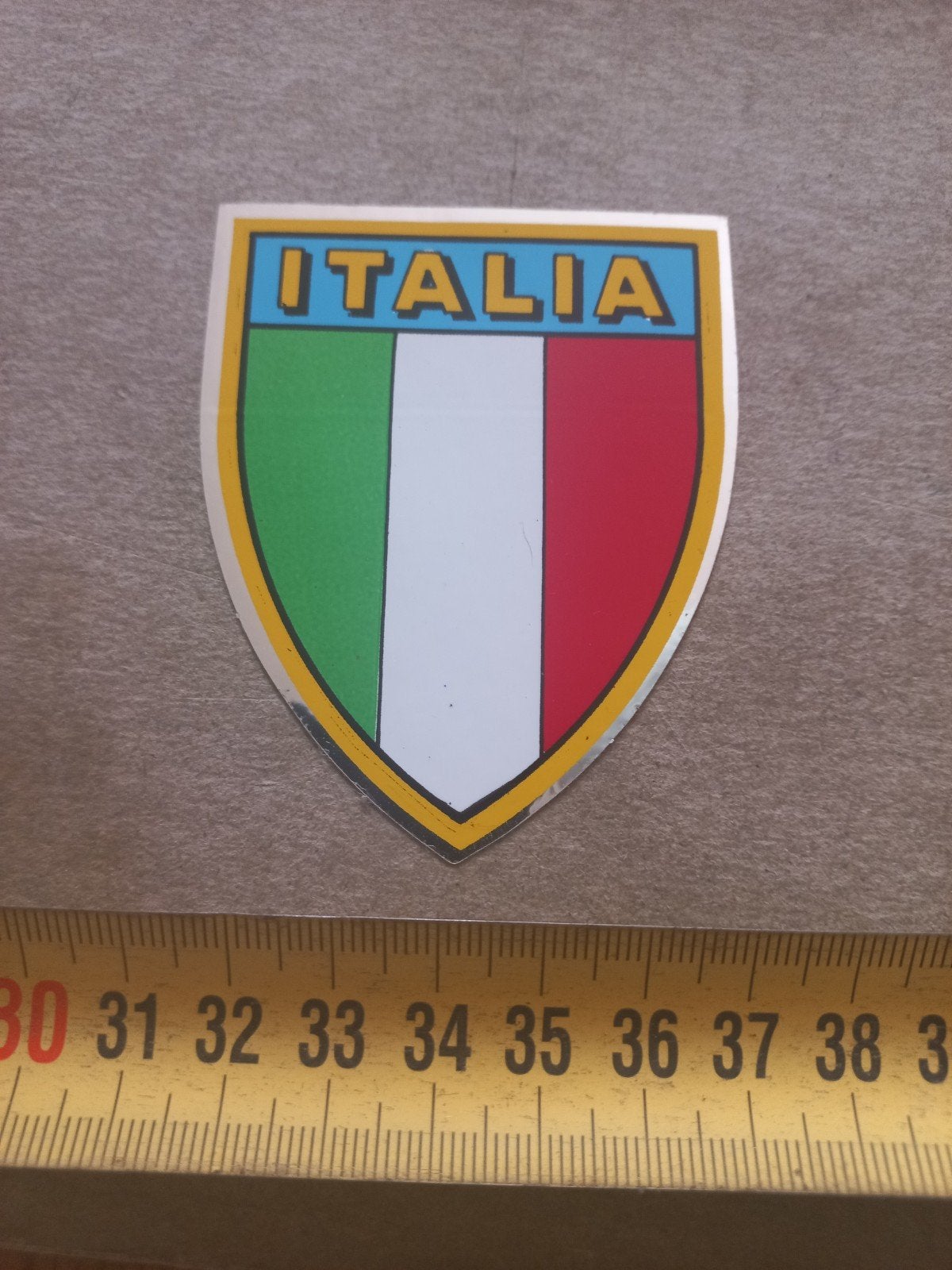 Italia vlag sticker - embleem, Ophalen of Verzenden