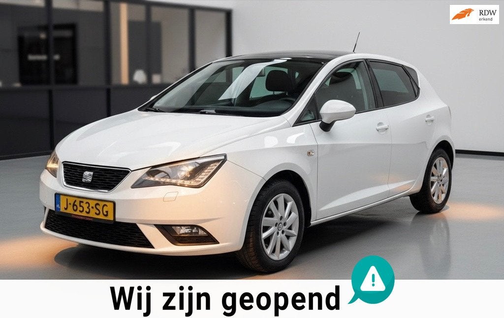 Seat Ibiza 1.4 COPA Plus-schuifdak-xenon-airco-nette auto, Auto's, Voorwielaandrijving, Euro 5, 86 pk, 4 cilinders