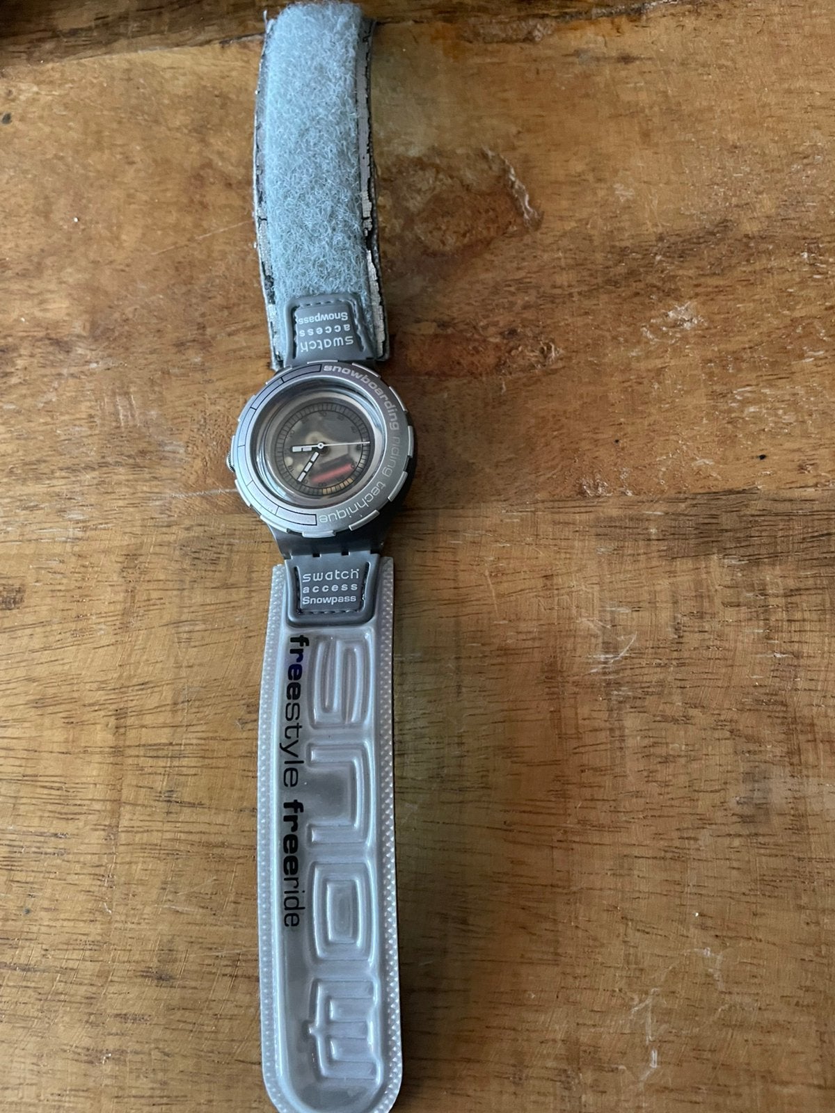 Swatch horloge. Access Snowpass. 1999., Ophalen of Verzenden, Gebruikt, Jongen of Meisje