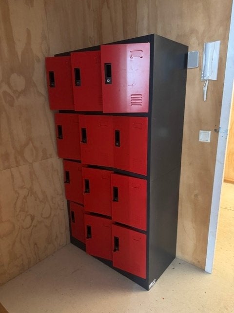 Lockerkast 12 lockers, Huis en Inrichting, Kasten | Lockerkasten, Gebruikt, Ophalen