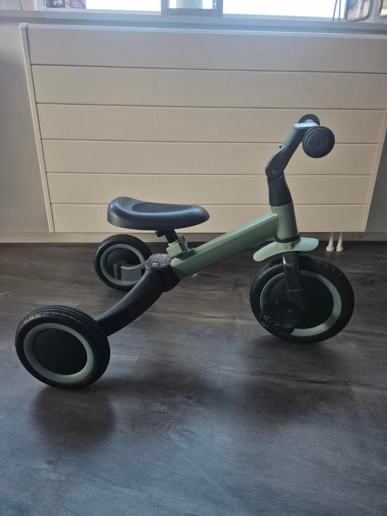 Topmark fiets groen, Ophalen