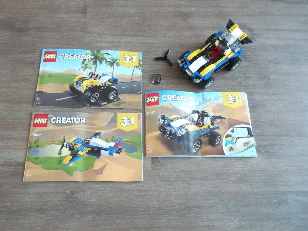 lego creator 31087 dune buggy (2019), Gebruikt, Lego, Ophalen of Verzenden, Creator