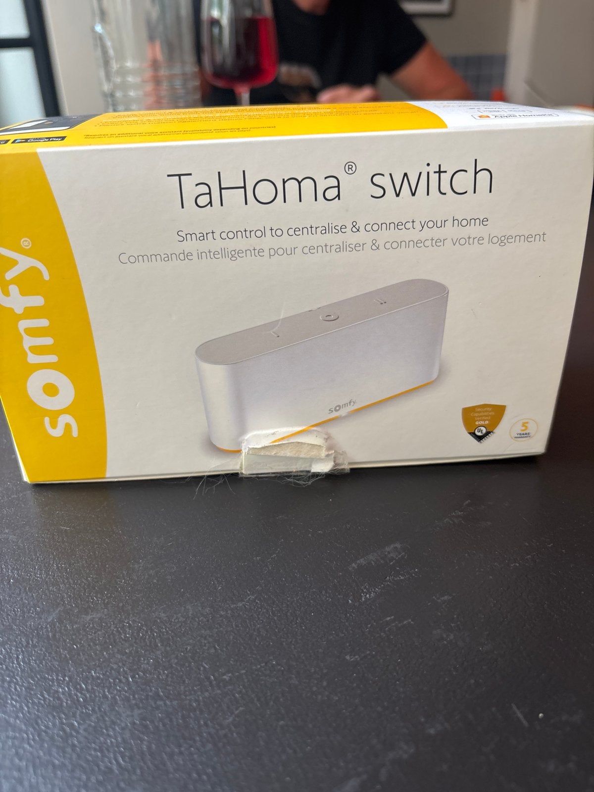 Somfy TaHoma Switch - Slimme huisbesturing, Ophalen of Verzenden, Zo goed als nieuw