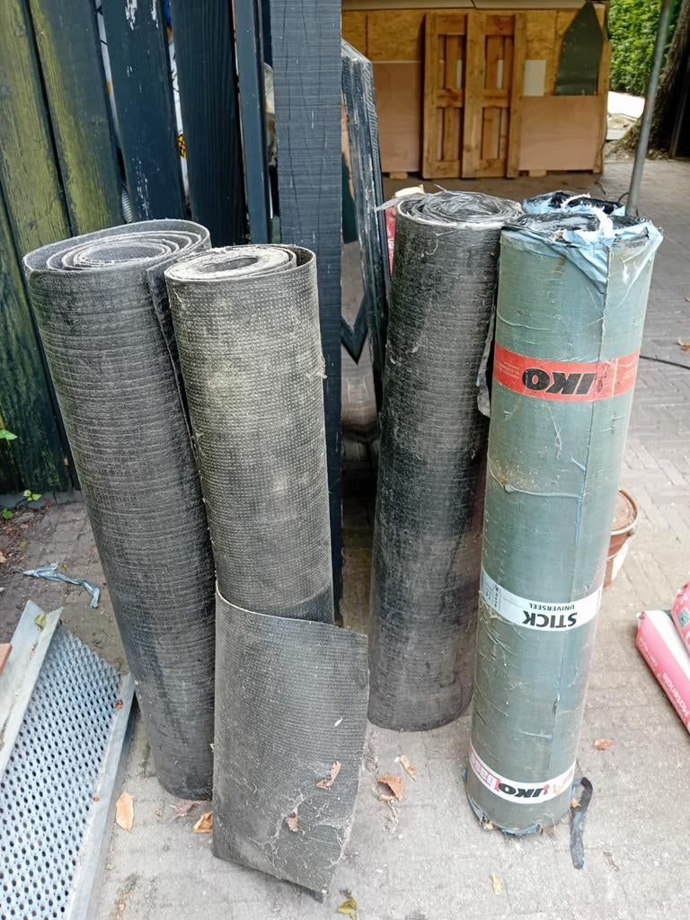 Dakbedekking Gratis, Ophalen, Overige materialen, Zwart, 15 m² of meer