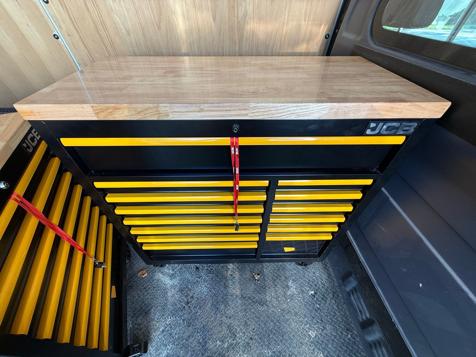 JCB Gereedschapswagen 42 INCH EDITION  gereedschapsset, Ophalen of Verzenden, Nieuw, Gereedschapsset, Overige merken