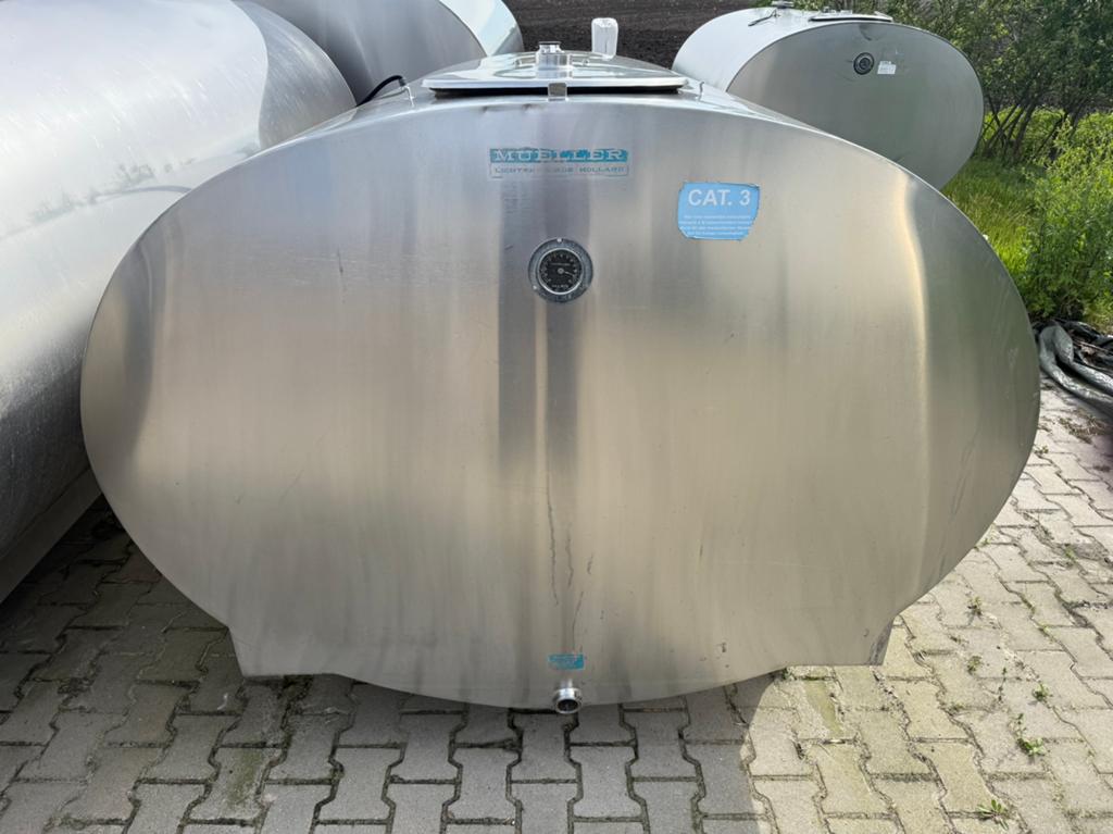 Melktank opslagtank 3200 ltr, Ophalen, Gebruikt
