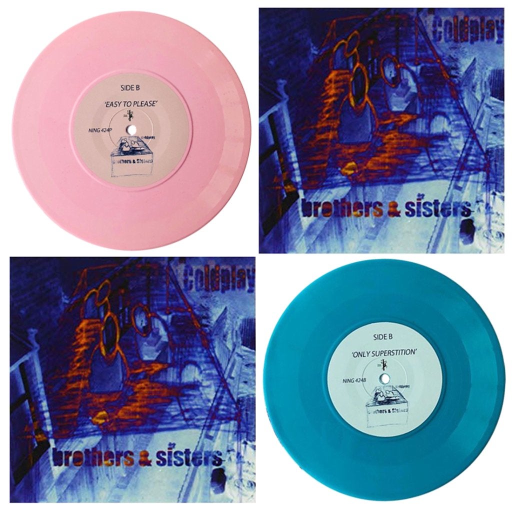 2x Vinyl Single Coldplay Brothers&Sisters BLUEPINK Vinyl NEW, 7 inch, Ophalen of Verzenden, Pop, Nieuw in verpakking